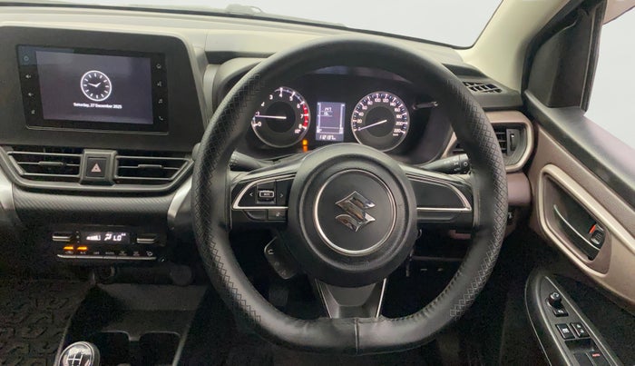 2023 Maruti FRONX DELTA PLUS 1.2MT, Petrol, Manual, 1,12,137 km, Steering Wheel Close Up