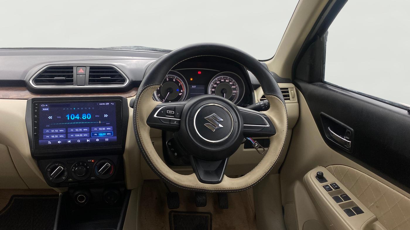 2018 Maruti Dzire VXI, Petrol, Manual, 53,712 km, Steering Wheel Close Up