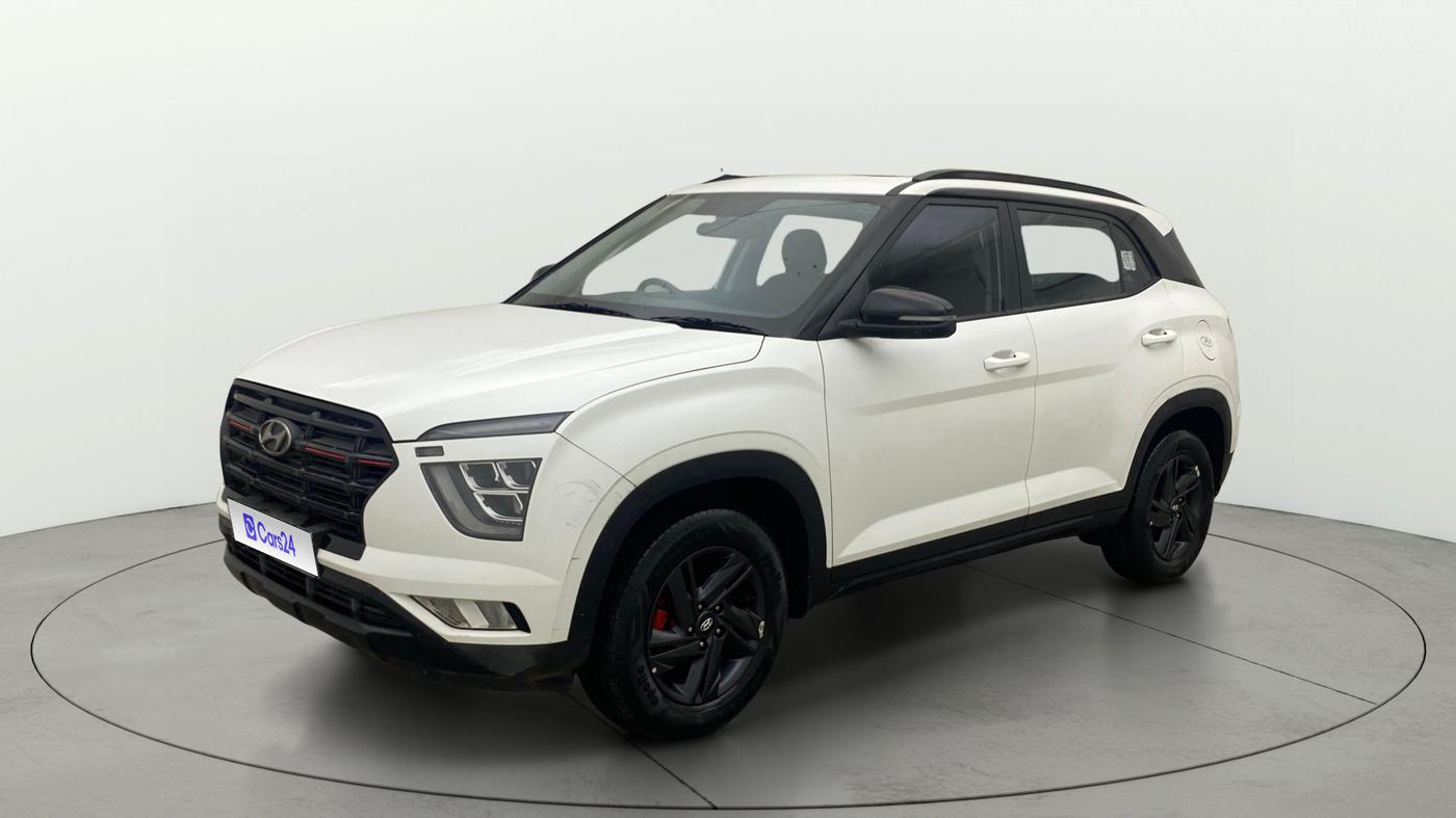 2023 Hyundai Creta S PLUS KNIGHT 1.5 PETROL, Petrol, Manual, 33,786 km, Left Front Diagonal