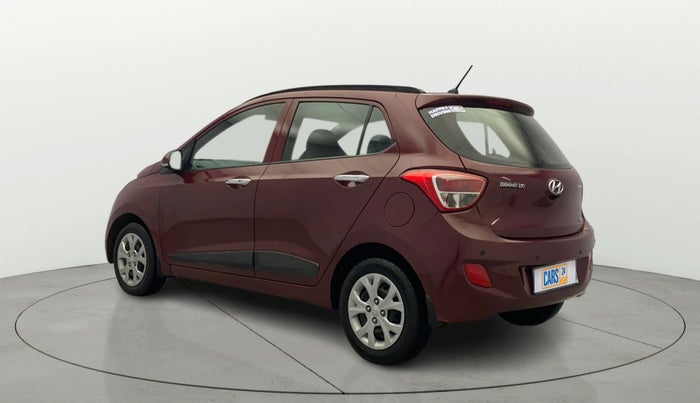 2014 Hyundai Grand i10 SPORTZ AT 1.2 KAPPA VTVT, Petrol, Automatic, 48,939 km, Left Back Diagonal