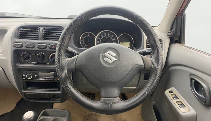 2014 Maruti Alto K10 VXI, Petrol, Manual, 69,152 km, Steering Wheel Close Up