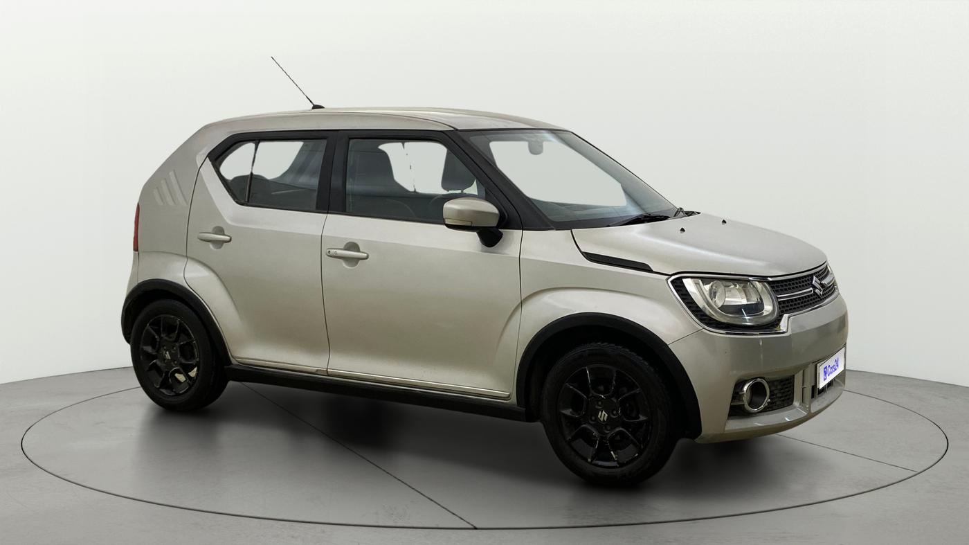 2017 Maruti IGNIS ALPHA 1.2 AMT, CNG, Automatic, 75,318 km, Right Front Diagonal