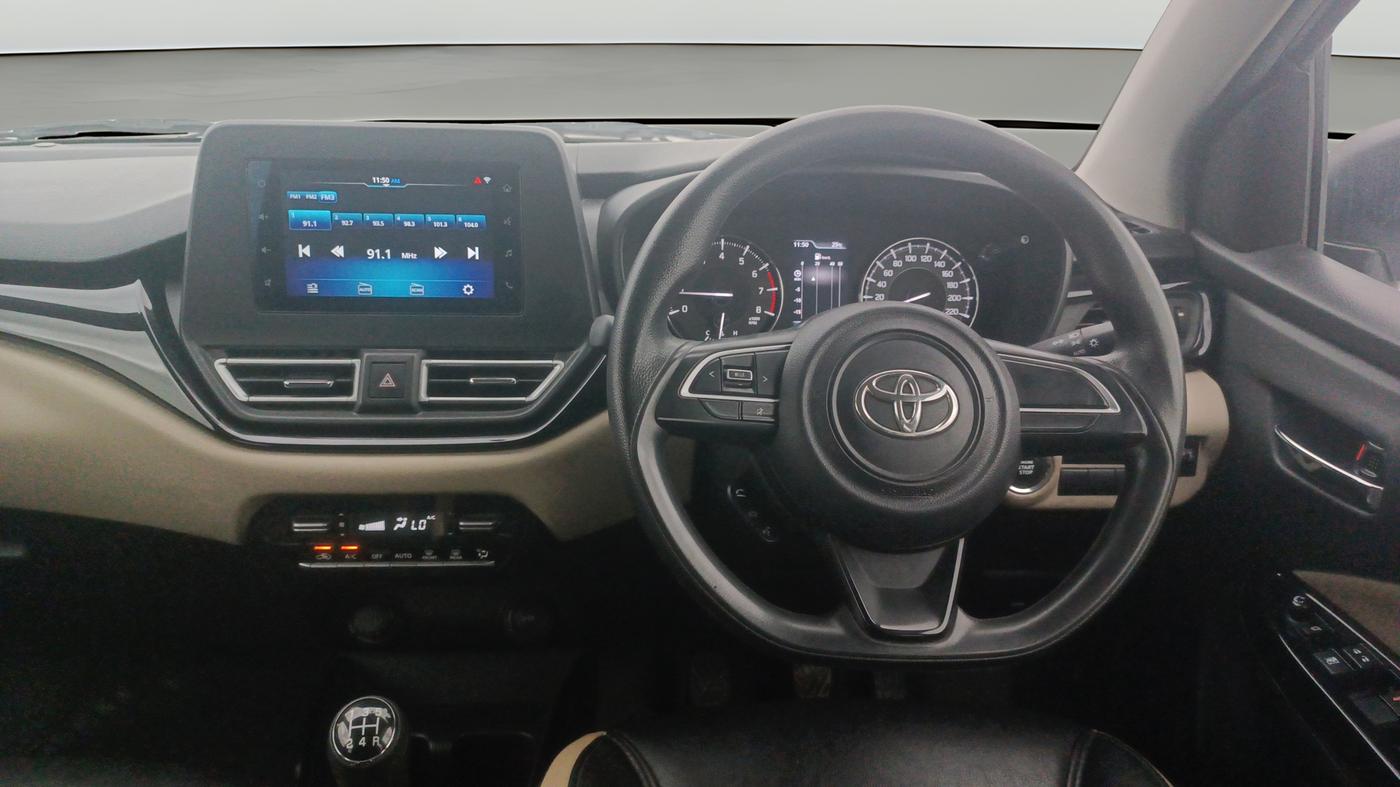 2022 Toyota Glanza G, Petrol, Manual, 48,294 km, Steering Wheel Close Up
