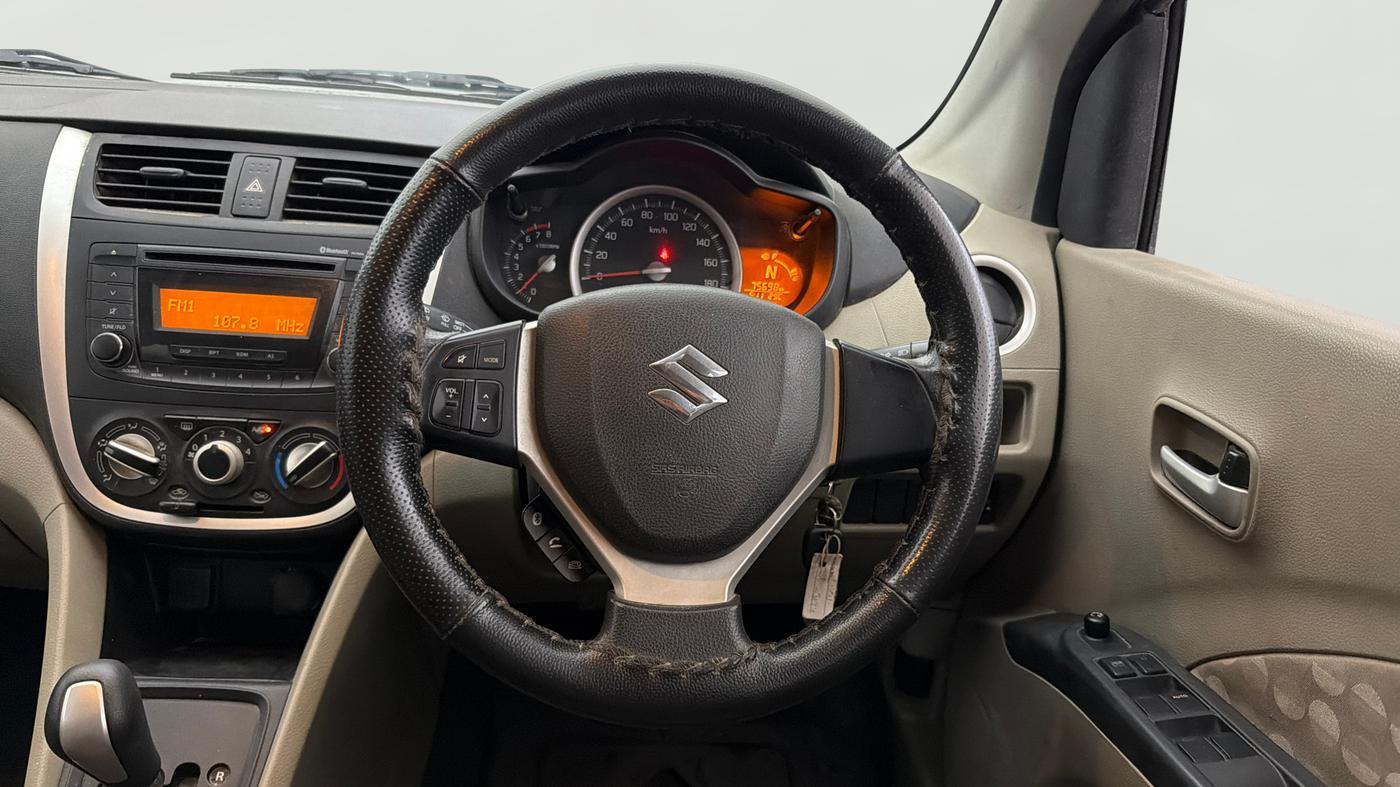 2016 Maruti Celerio ZXI AMT (O), Petrol, Automatic, 75,697 km, Steering Wheel Close Up