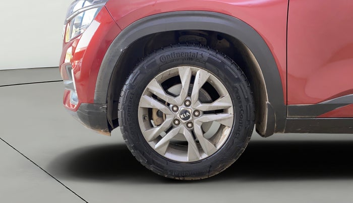 2019 KIA SELTOS HTX IVT 1.5 PETROL, Petrol, Automatic, 1,30,104 km, Left Front Wheel