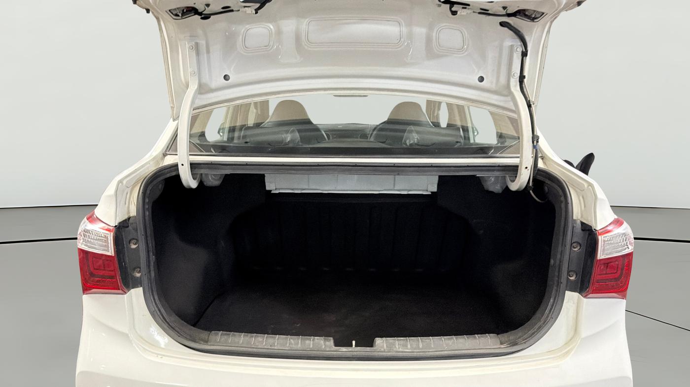 2017 Hyundai Xcent E+, Petrol, Manual, 66,534 km, Boot Open Zoomed View
