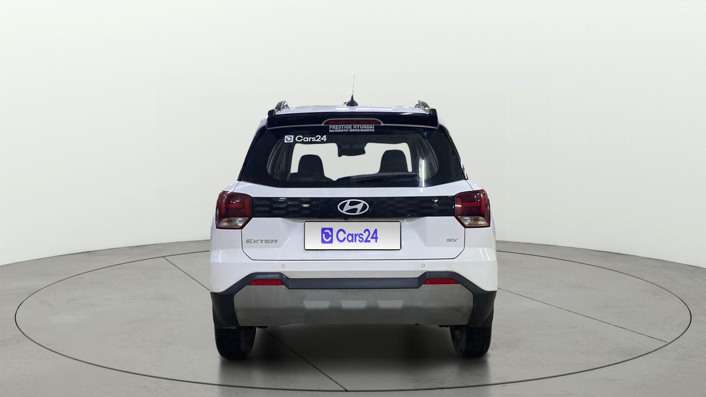 2025 Hyundai EXTER SX(O) CONNECT 1.2 AMT, Petrol, Automatic, 8,069 km, Back/Rear
