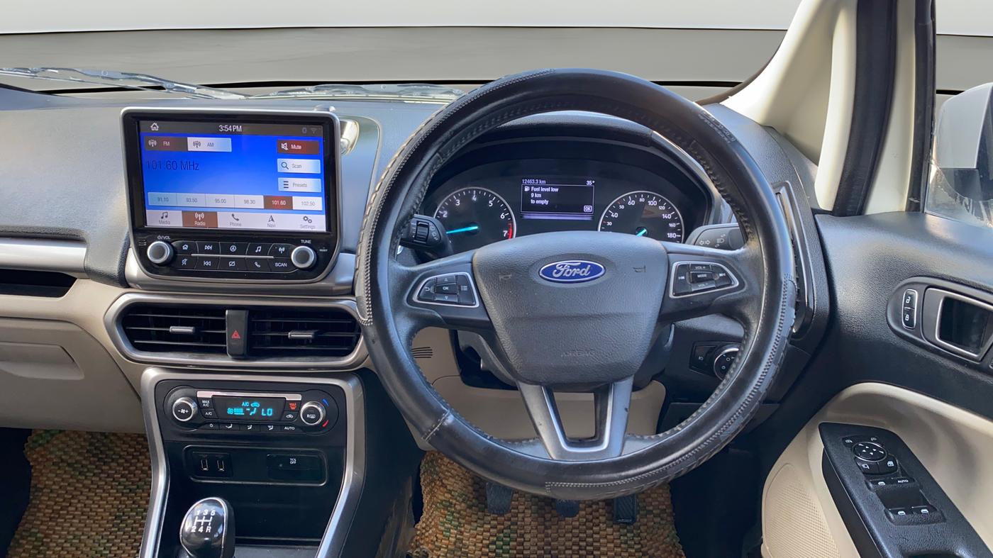 2021 Ford Ecosport TITANIUM 1.5L PETROL, Petrol, Manual, 12,457 km, Steering Wheel Close Up