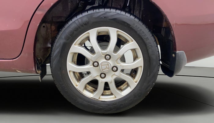 2013 Honda Amaze 1.2L I-VTEC VX, Petrol, Manual, 1,13,051 km, Left Rear Wheel