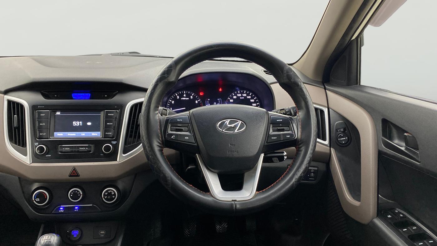 2019 Hyundai Creta EX 1.6 PETROL, Petrol, Manual, 62,101 km, Steering Wheel Close Up
