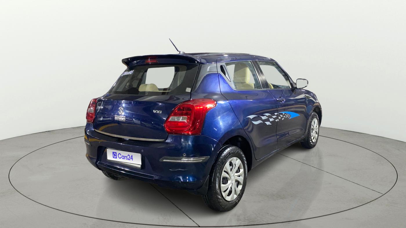 2024 Maruti Swift VXI, Petrol, Manual, 17,471 km, Right Back Diagonal