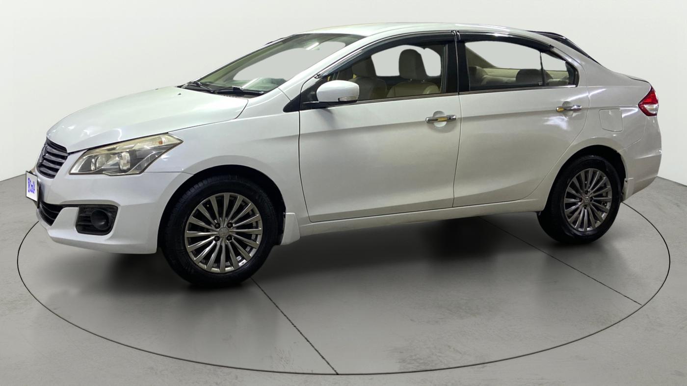 2018 Maruti Ciaz ALPHA 1.4 PETROL, CNG, Manual, 95,977 km, Left Front Diagonal