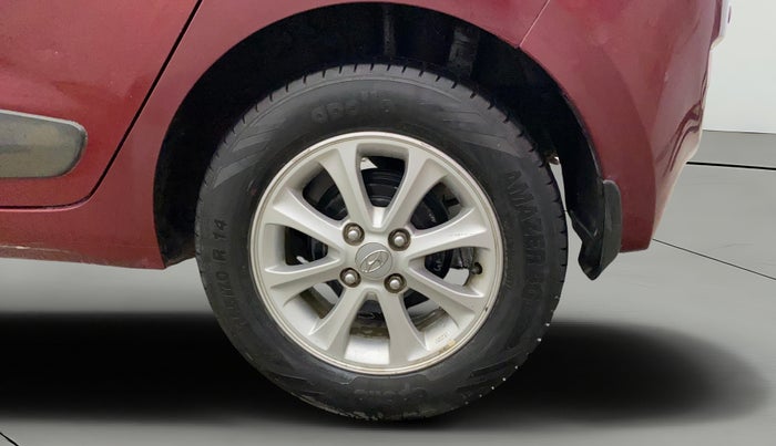 2014 Hyundai Grand i10 ASTA 1.2 KAPPA VTVT, Petrol, Manual, 72,660 km, Left Rear Wheel