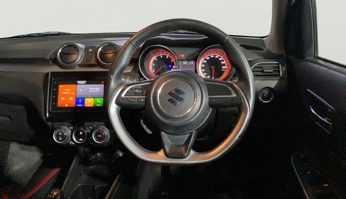 2022 Maruti Swift ZXI, Petrol, Manual, 43,123 km, Steering Wheel Close Up