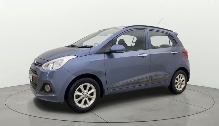 2016 Hyundai Grand i10 ASTA AT 1.2 KAPPA VTVT, Petrol, Automatic, 34,735 km, Left Front Diagonal