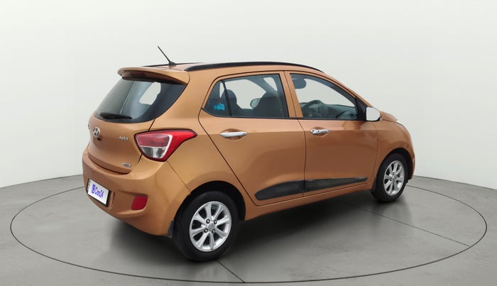 2014 Hyundai Grand i10 ASTA AT 1.2 KAPPA VTVT, Petrol, Automatic, 70,217 km, Right Back Diagonal