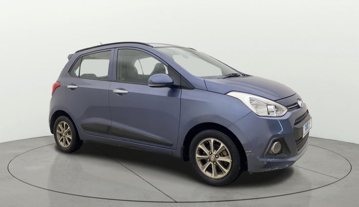 2014 Hyundai Grand i10 ASTA (O) 1.2 KAPPA VTVT, Petrol, Manual, 34,694 km, Right Front Diagonal