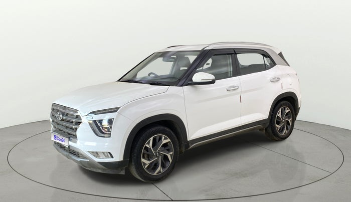 2021 Hyundai Creta SX (O) AT 1.5 DIESEL, Diesel, Automatic, 1,00,442 km, Left Front Diagonal