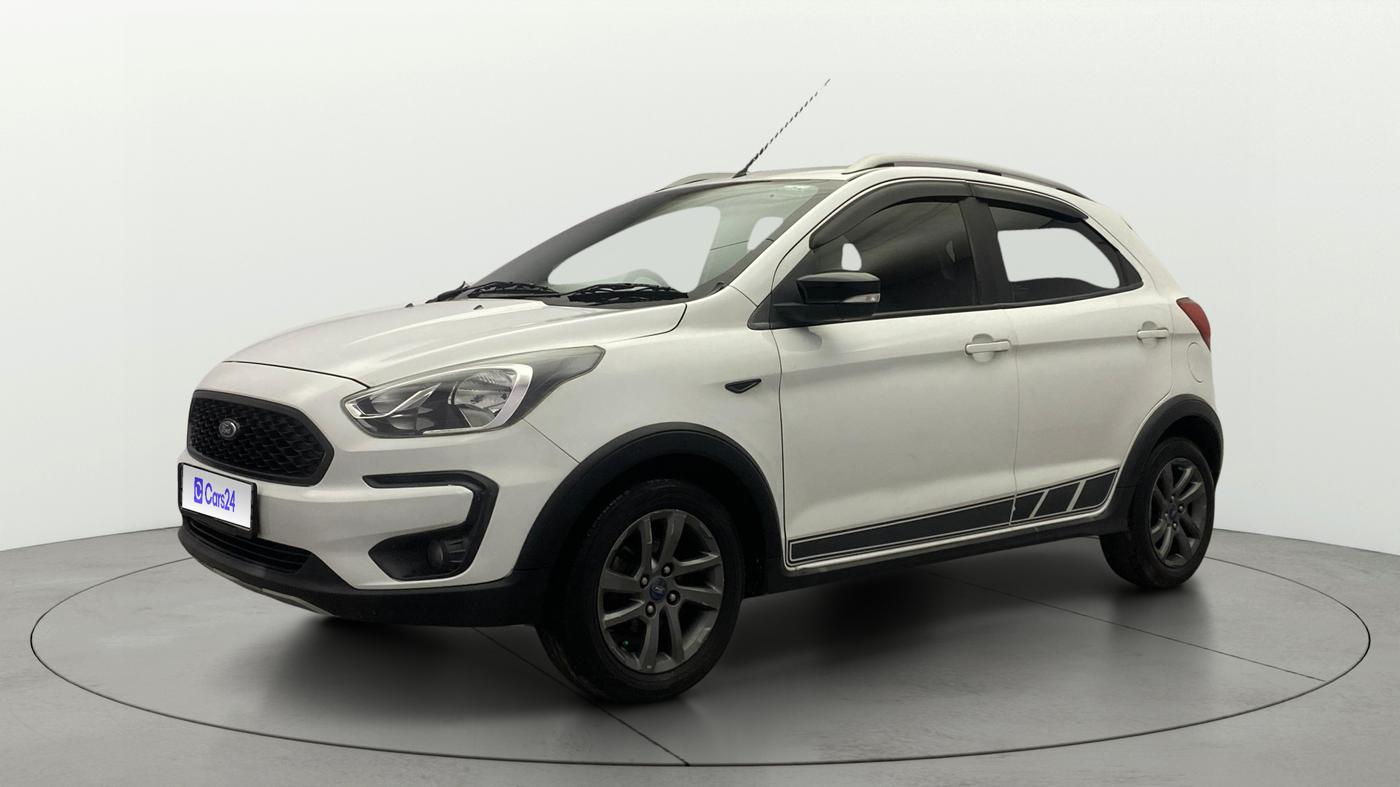 2018 Ford FREESTYLE TITANIUM 1.2 PETROL, Petrol, Manual, 1,43,417 km, Left Front Diagonal