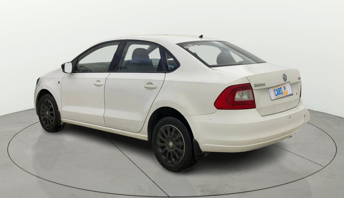 2014 Skoda Rapid 1.5 TDI CR ELEGANCE PLUS AT, Diesel, Automatic, 81,458 km, Left Back Diagonal