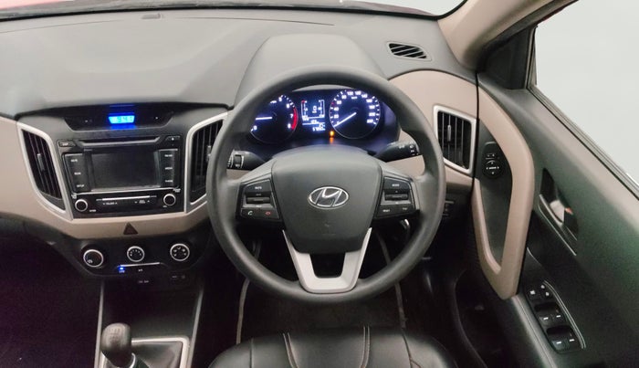 2018 Hyundai Creta E PLUS 1.6 PETROL, Petrol, Manual, 57,837 km, Steering Wheel Close Up