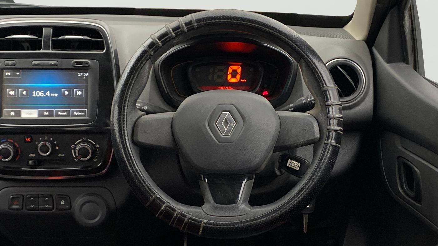 2016 Renault Kwid RXT 1.0, Petrol, Manual, 40,641 km, Steering Wheel Close Up