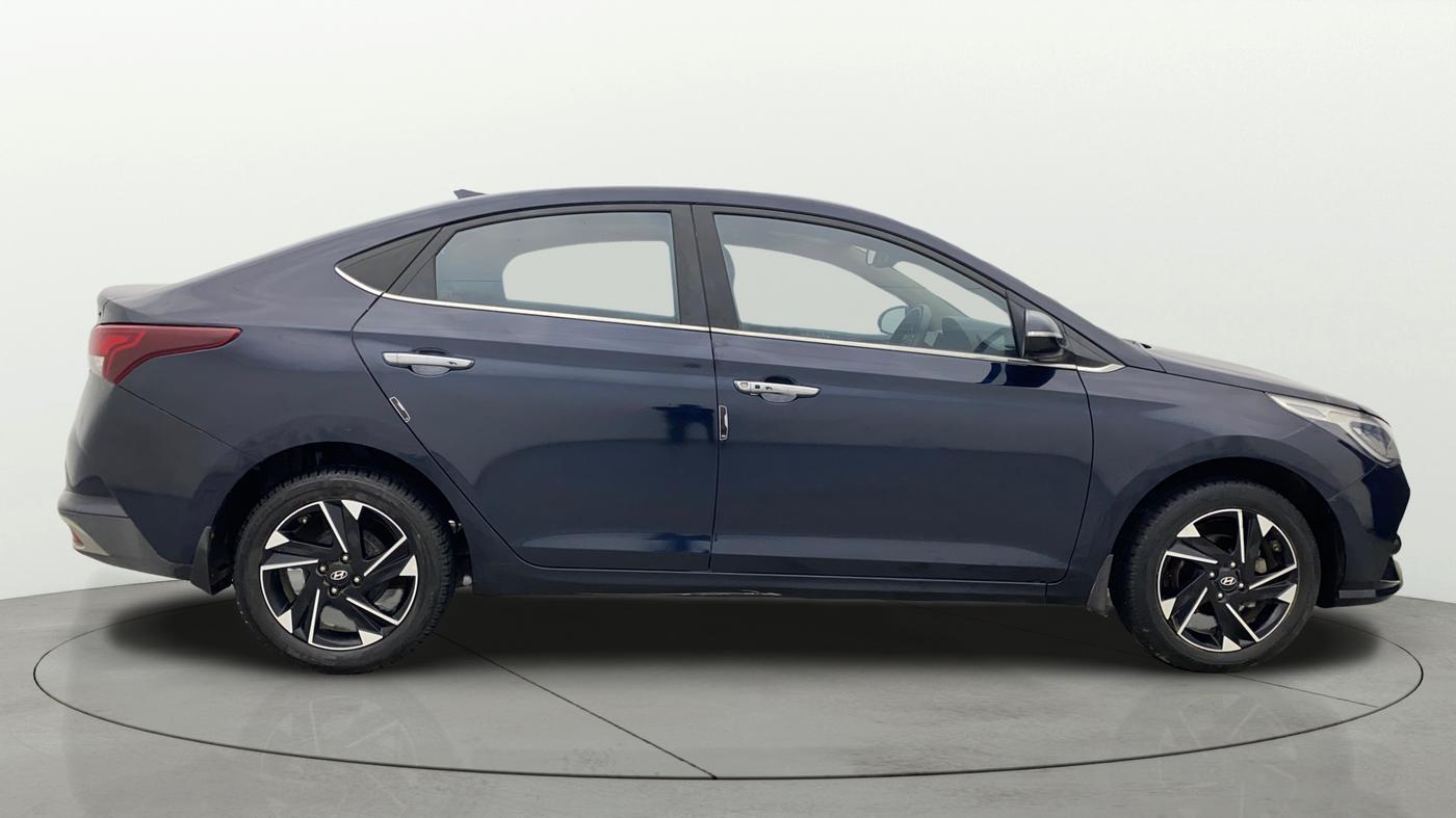2021 Hyundai Verna SX (O)1.5 VTVT, Petrol, Manual, 43,157 km, Right Side View