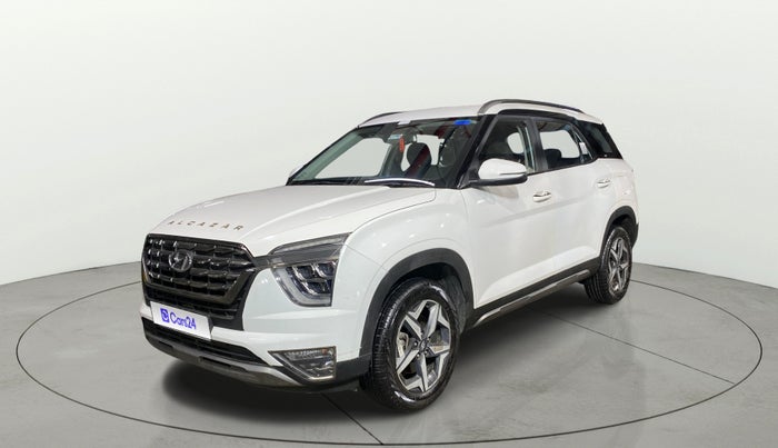 2023 Hyundai ALCAZAR PRESTIGE 1.5 TURBO PETROL MT 7STR, Petrol, Manual, 7,467 km, Left Front Diagonal