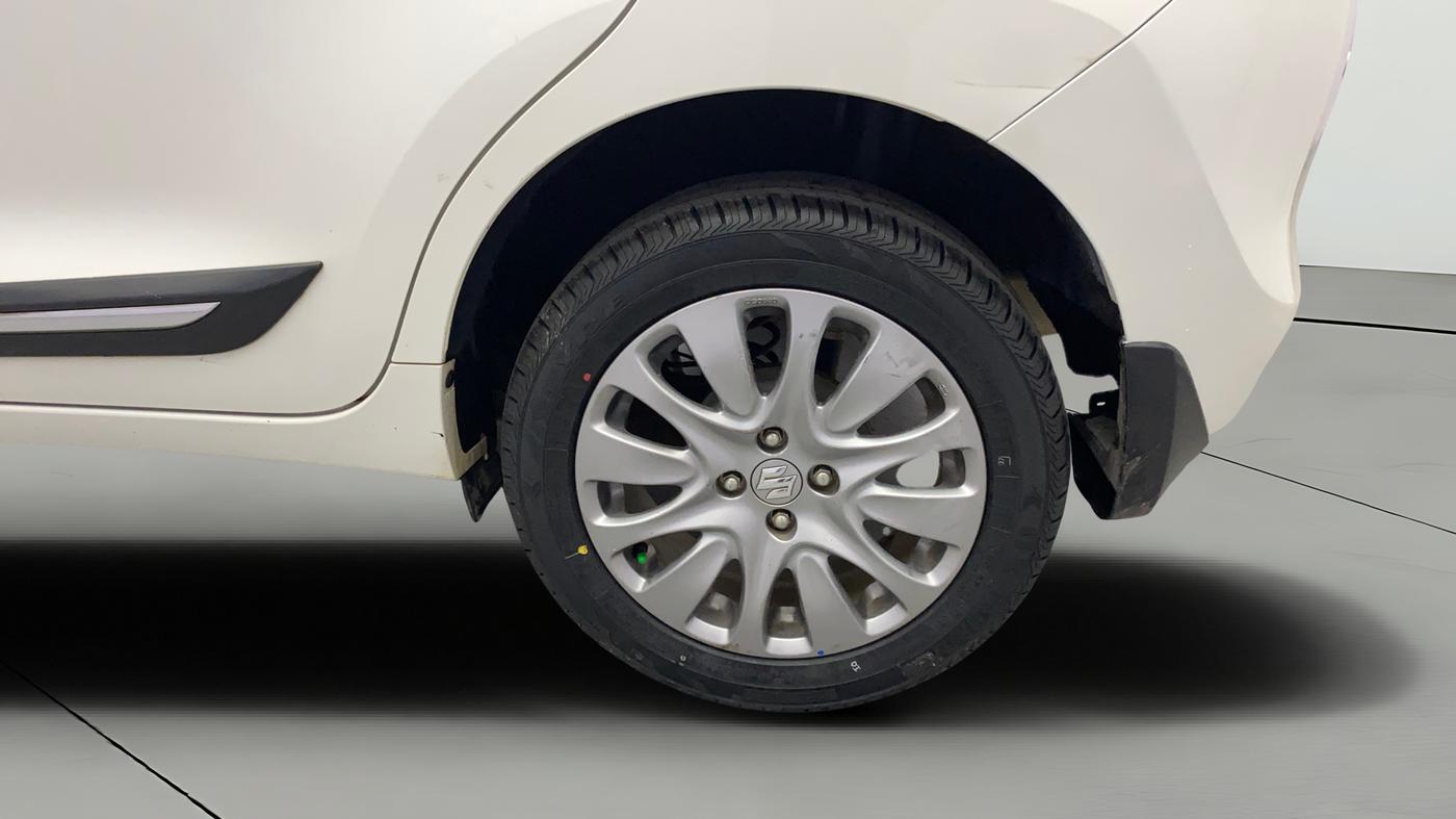2017 Maruti Baleno ZETA PETROL 1.2, Petrol, Manual, 1,13,433 km, Left Rear Wheel