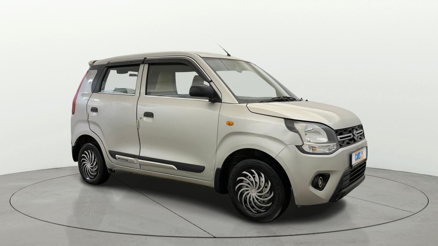 2020 Maruti New Wagon-R LXI 1.0, Petrol, Manual, 52,808 km, Right Front Diagonal