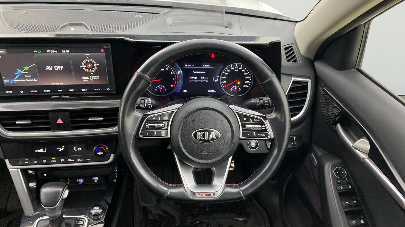 2020 KIA SELTOS GTX PLUS DCT 1.4 PETROL, Petrol, Automatic, 62,442 km, Steering Wheel Close Up