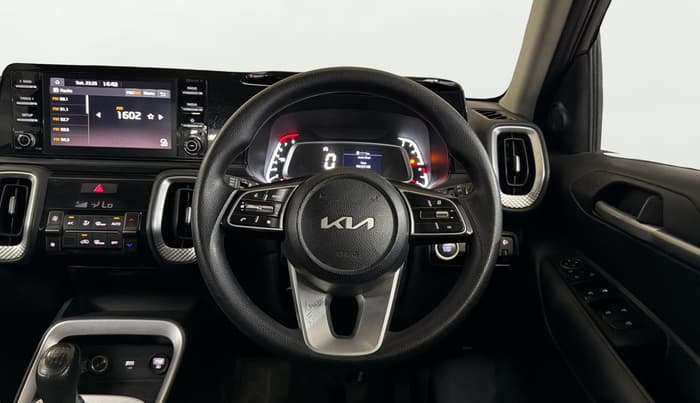 2023 KIA SONET HTK PLUS 1.0 IMT, Petrol, Manual, 51,977 km, Steering Wheel Close Up