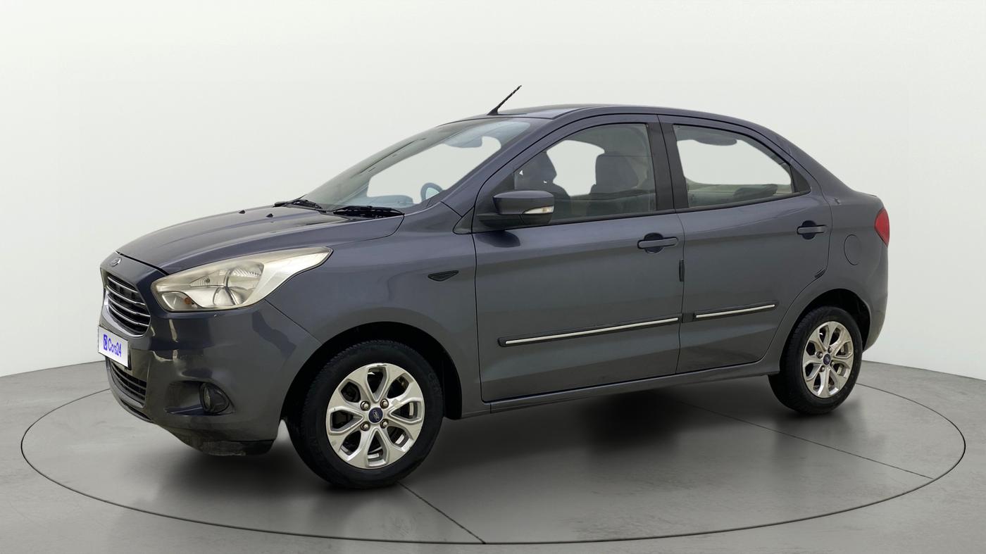 2017 Ford Figo Aspire TITANIUM 1.2 PETROL, Petrol, Manual, 81,215 km, Left Front Diagonal