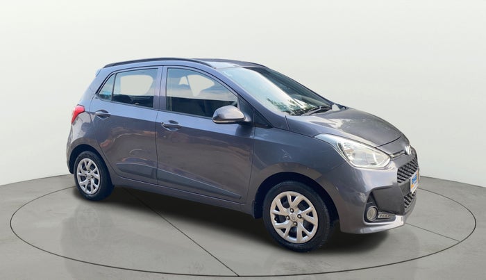 2017 Hyundai Grand i10 SPORTZ (O) 1.2 KAPPA VTVT, Petrol, Manual, 35,629 km, Right Front Diagonal