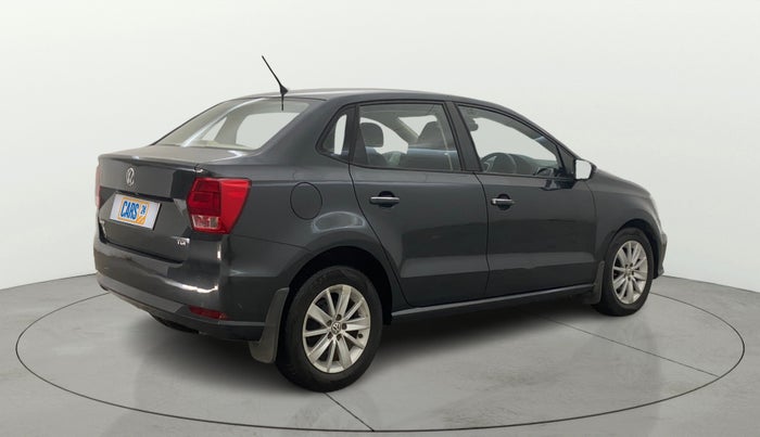 2017 Volkswagen Ameo HIGHLINE PLUS 1.5L AT 16 ALLOY, Diesel, Automatic, 84,772 km, Right Back Diagonal