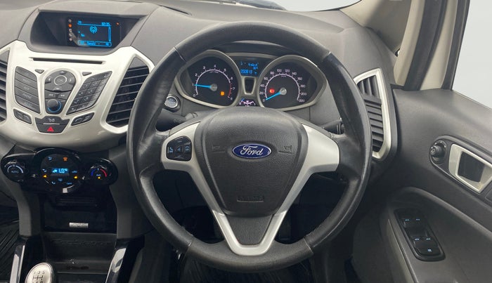 2014 Ford Ecosport TITANIUM 1.0L ECOBOOST (OPT), Petrol, Manual, 50,813 km, Steering Wheel Close Up