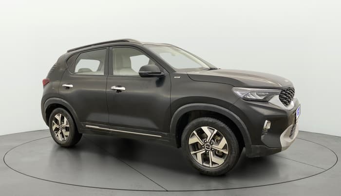 2022 KIA SONET HTX 1.0 IMT, Petrol, Manual, 33,346 km, Right Front Diagonal