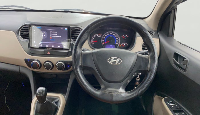 2013 Hyundai Grand i10 MAGNA 1.2 KAPPA VTVT, Petrol, Manual, 87,563 km, Steering Wheel Close Up