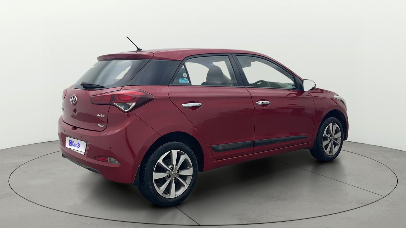 2016 Hyundai Elite i20 ASTA 1.2, Petrol, Manual, 1,02,226 km, Right Back Diagonal