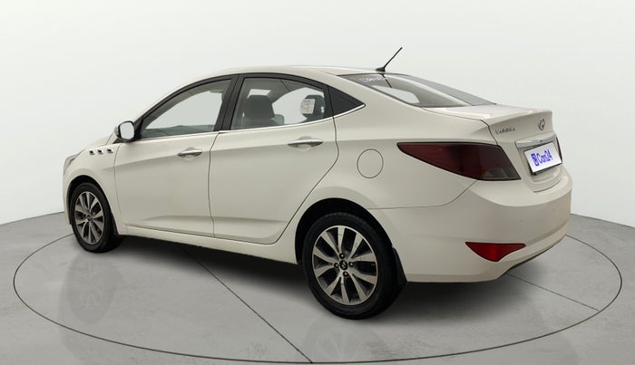 2015 Hyundai Verna FLUIDIC 4S 1.6 VTVT S(O), Petrol, Manual, 71,982 km, Left Back Diagonal