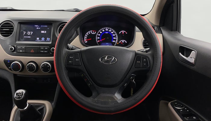 2019 Hyundai Grand i10 SPORTZ 1.2 KAPPA VTVT, Petrol, Manual, 71,374 km, Steering Wheel Close Up