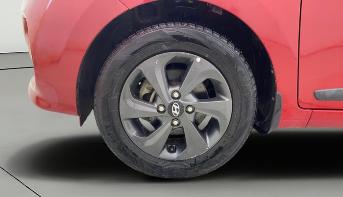 2018 Hyundai Grand i10 SPORTZ 1.2 KAPPA VTVT DUAL TONE, Petrol, Manual, 59,728 km, Left Front Wheel
