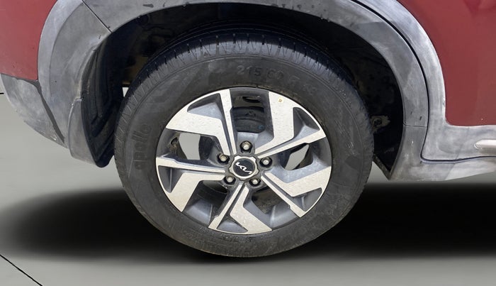 2022 KIA SONET HTX 1.0 IMT, Petrol, Manual, 27,350 km, Right Rear Wheel