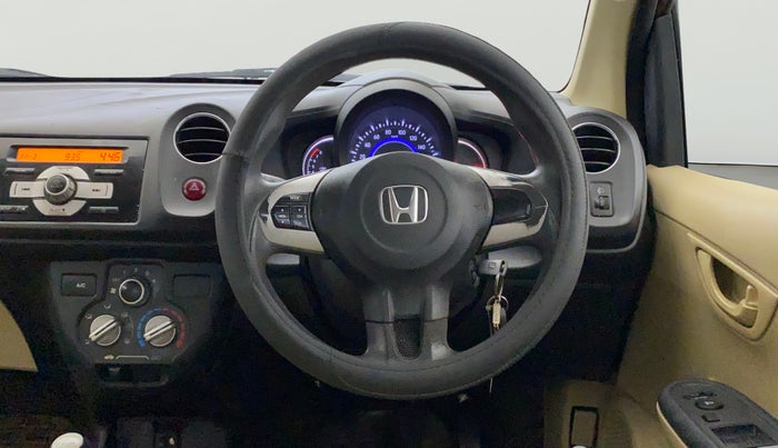 2015 Honda Amaze 1.2L I-VTEC S, Petrol, Manual, 62,854 km, Steering Wheel Close Up