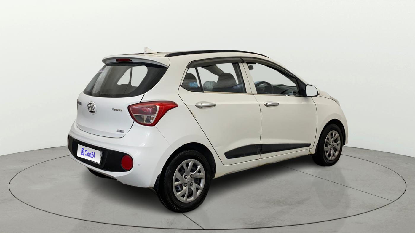 2019 Hyundai Grand i10 SPORTZ 1.2 KAPPA VTVT, Petrol, Manual, 75,085 km, Right Back Diagonal