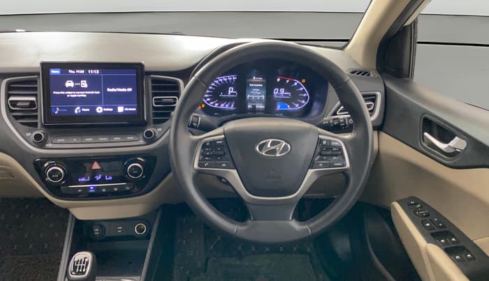 2022 Hyundai Verna SX 1.5 VTVT, Petrol, Manual, 23,164 km, Steering Wheel Close Up