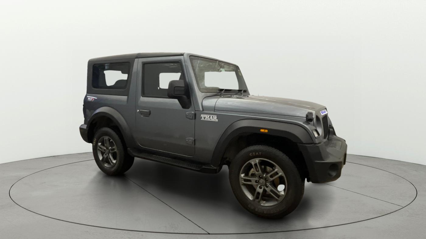 2023 Mahindra Thar LX D HT 2WD MT, Diesel, Manual, 38,280 km, Right Front Diagonal