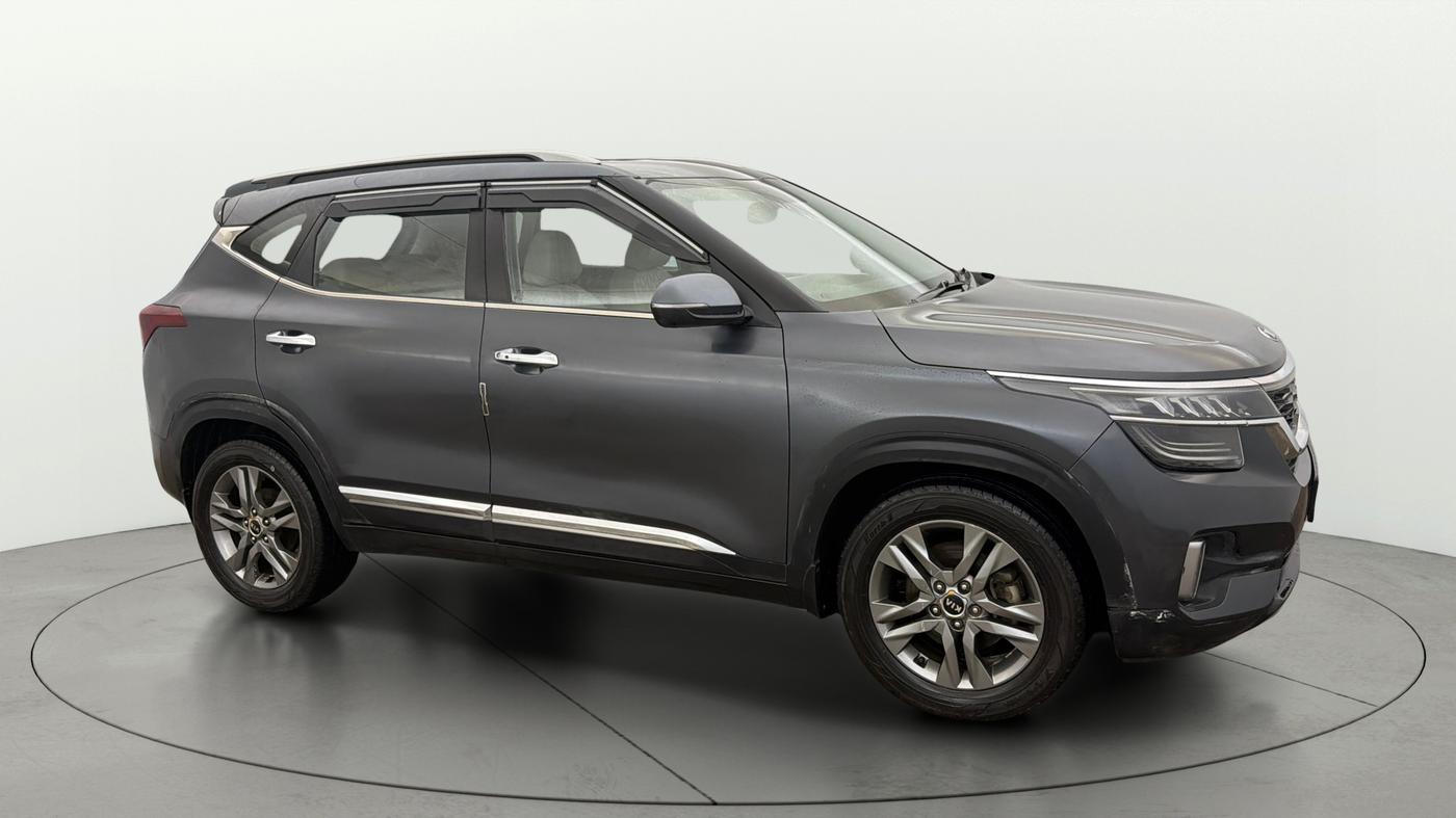 2020 KIA SELTOS HTX 1.5 PETROL, Petrol, Manual, 93,433 km, Right Front Diagonal