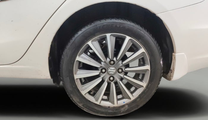 2019 Maruti Ciaz ALPHA  AT 1.5 SHVS PETROL, Petrol, Automatic, 94,150 km, Left Rear Wheel