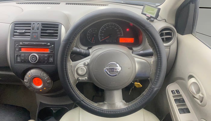 2013 Nissan Sunny XL, Petrol, Manual, 25,827 km, Steering Wheel Close Up